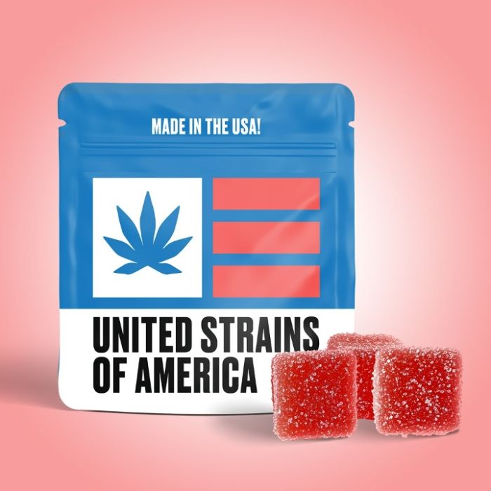 25mg Strawberry Cough Delta 8 THC Gummies