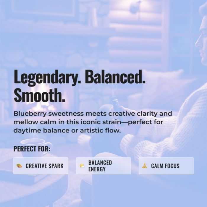 Blue Dream Live Rosin THCa Vape 1G