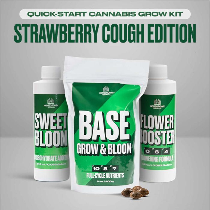 Quick-start Cannabis Grow Kit: Strawberry Cough Edition