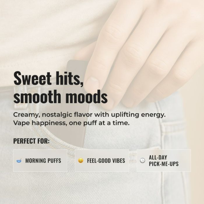 Cereal Milk Live Rosin THCa Vape 1G