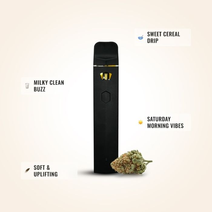 Cereal Milk Live Rosin THCa Vape 1G