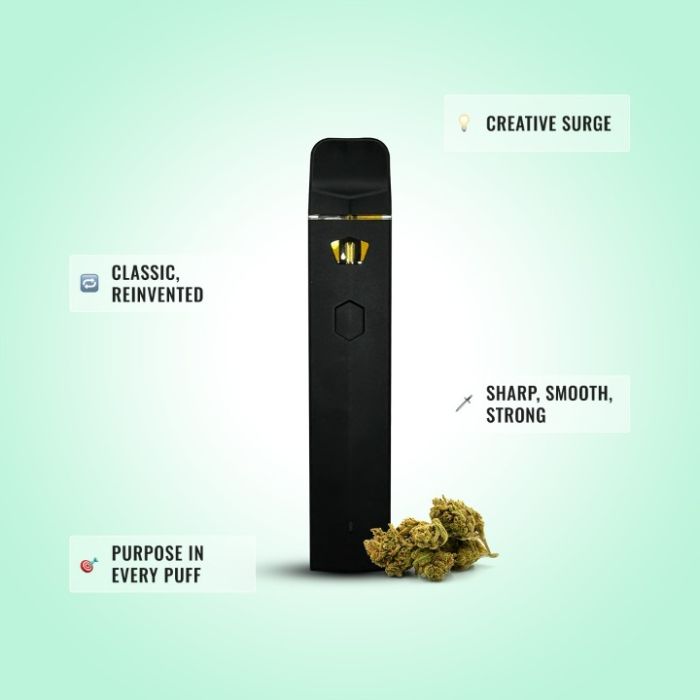 Jack Herer Live Rosin THCa Vape 1G