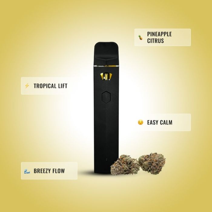 Maui Wowie Live Rosin THCa Vape 1G