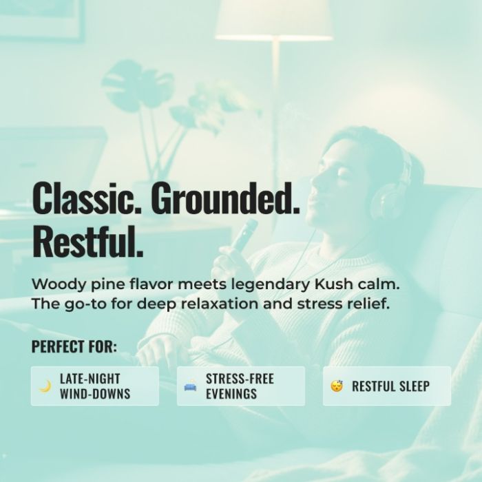 OG Kush Live Rosin THCa Vape 1G