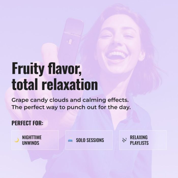 Purple Punch Live Rosin THCa Vape 1G