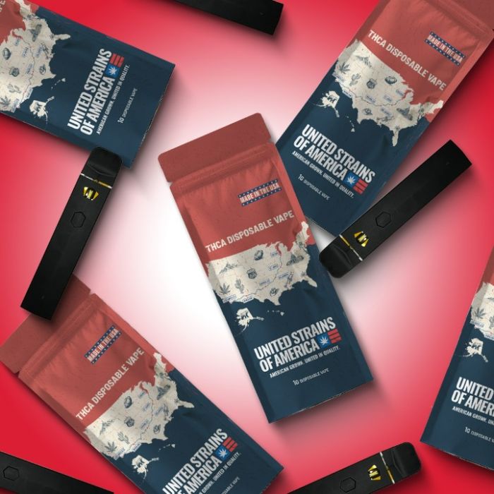 Strawberry Cough Live Rosin THCa Vape 1G